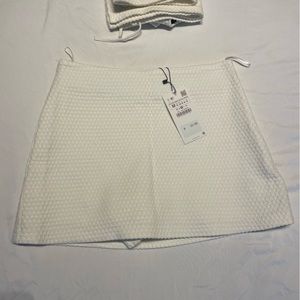 Zara white skirt NWT size M